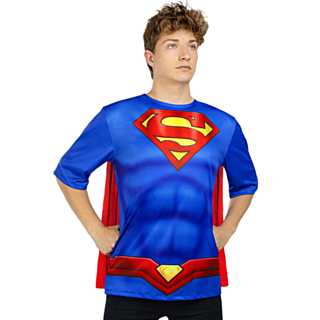 Superman® T-Shirt & Mantel Maskeraddräkt