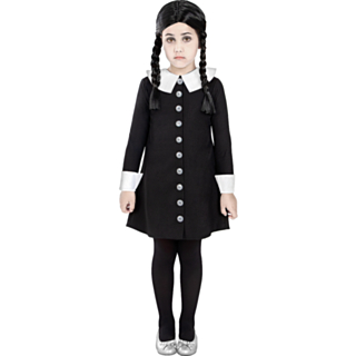 Addams Family® Wednesday Addams Barndräkt