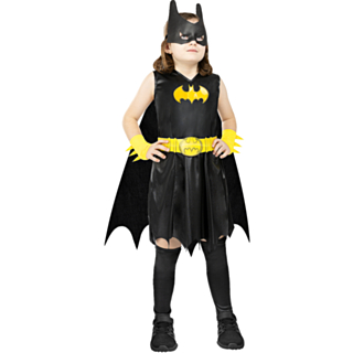 Batman® Batgirl Barndräkt Svart