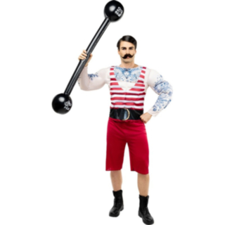 Vintage Stark Man Maskeraddräkt
