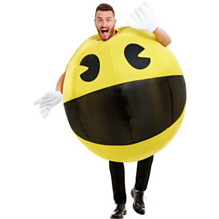 Pac-Man® Uppblåsbar Maskeraddräkt