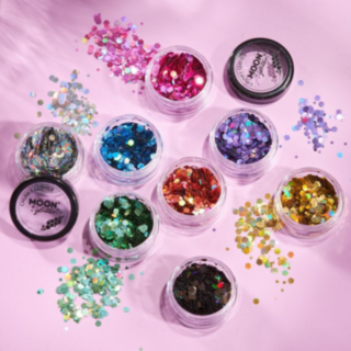 Holografiskt Chunky Glitter