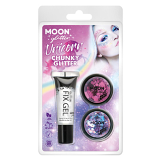 Chunky Glitter Unicorn Sminkset