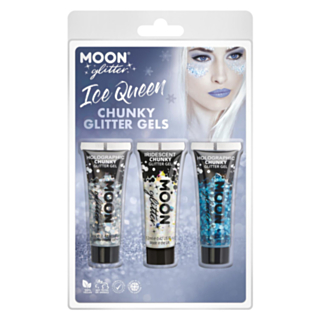 Chunky Glitter Isdrottning Gelset