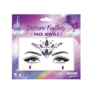 Ansiktssmycken Unicorn Fantasy