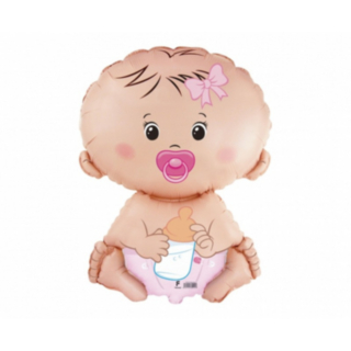 Baby Girl Folieballong