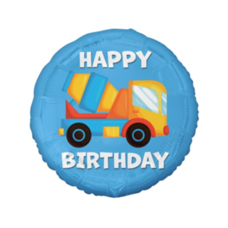 Happy Birthday Betongblandare Folieballong