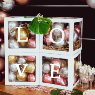 Ballongboxar Love