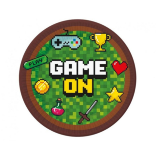 Game On! Papptallrikar