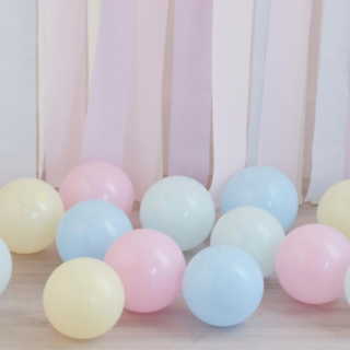 Mosaik Ballongmix Pastell