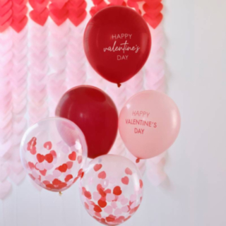 Valentins Ballong Mix