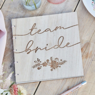 Gästbok Team Bride Meadow