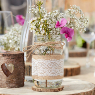 Rustik Glasburk Jute