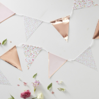 Ditsy Floral Vimpelgirlang
