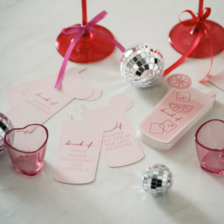Möhippa Drickspel Kort Rosa