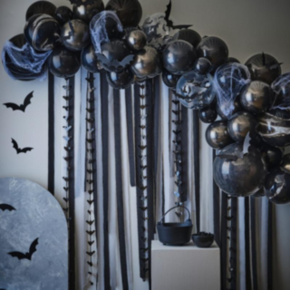 Fladdermus Halloween Ballongbåge