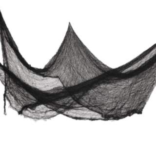 Halloween Backdrop Svart