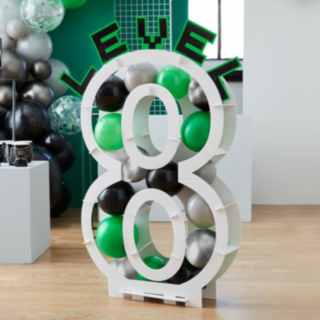 Gamer Födelsedag Mosaik Ballong Mix