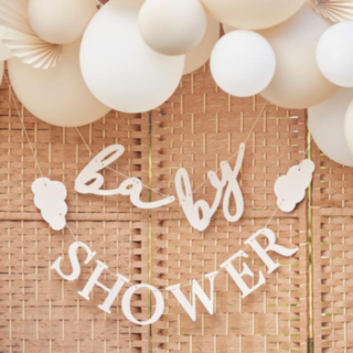 Eco Babyshower Girlang