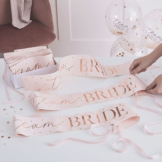 Band Team Bride Rosa/Rosaguld