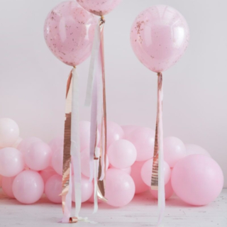 Ballongsvansar Persika/Roséguld