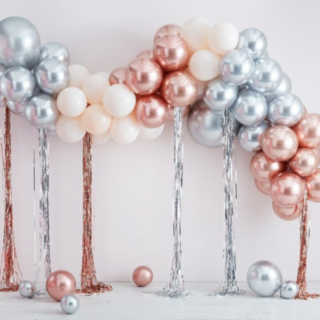 Ballongbåge DIY Metallic Mix