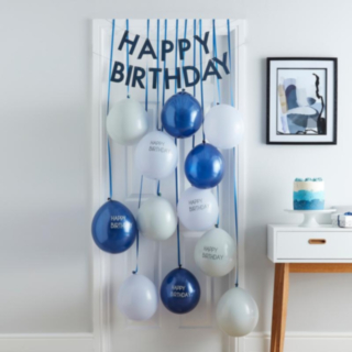 Happy Birthday Dörr Festpaket Blå