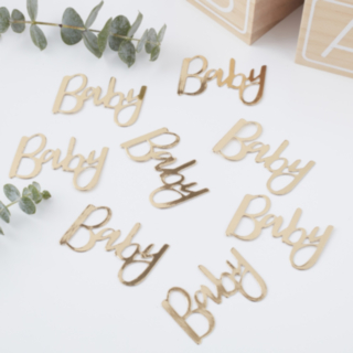 Baby Konfetti Guld