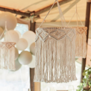 Macramé Ljuskrona