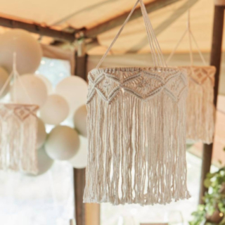 Macramé Ljuskrona