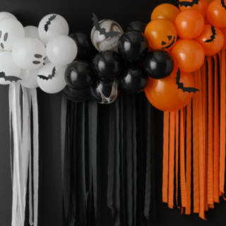 Halloween Ballong Backdrop