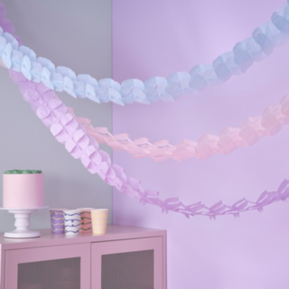 Pastel Honeycomb Girlang