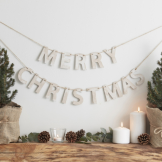 Rustic Christmas Trägirlang