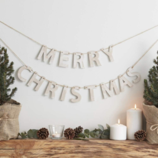 Rustic Christmas Trägirlang
