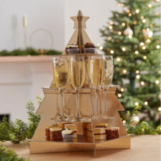 Julgran Champagnevägg