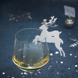 Rensar Glasdekorationer Silver