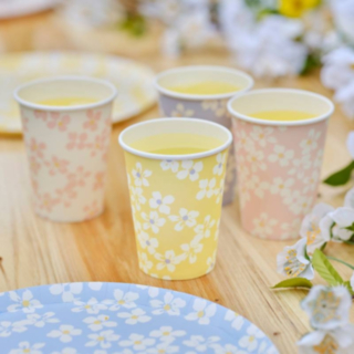Vårblommor Pappersmugg