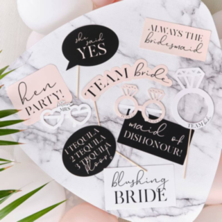 Team Bride Selfie Props