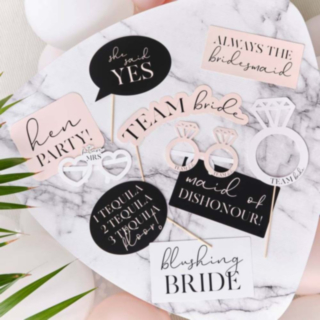 Team Bride Selfie Props
