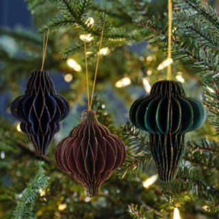Honeycomb Ornament Julgranspynt