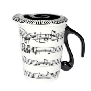 Piano Mugg Med Lock