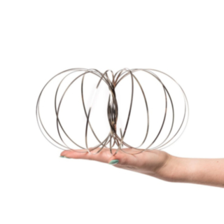 Kinetisk Flow Ring Silver