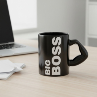 Big Boss Mugg Svart