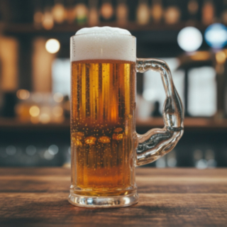 Muskel Ölglas