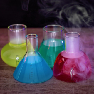 Kemilaboratorium Shotglas Set