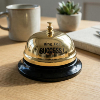 Ring for SUCCESS Receptionsklocka Guld