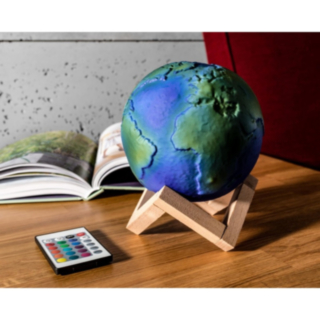 3D Jordglob Lampa