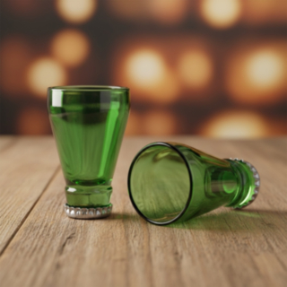 Ölflaska Shotglas