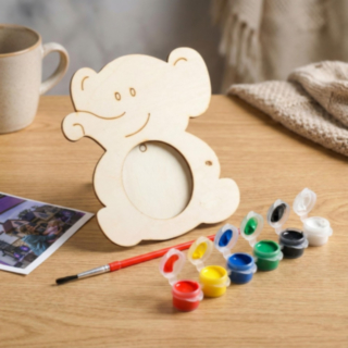 Elefant Fotoram Målarset