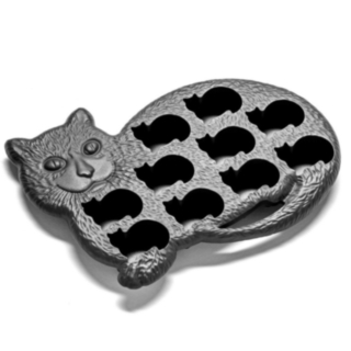 Små Katter Silikonform
